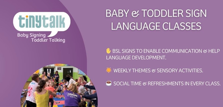Tiny Talk, Baby & Toddler sign language classes